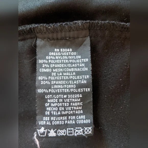 Black lace dress size Small - Picture 5 of 11